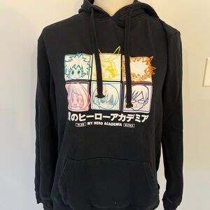 My Hero Academia Black Hoodie unisex size medium